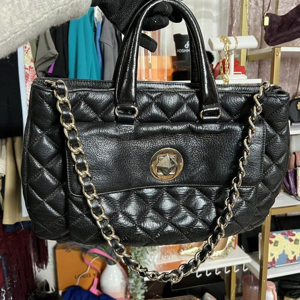 KATE SPADE NEW YORK AUTH Women's Quilted Leather Liberty Street Campbell Bag